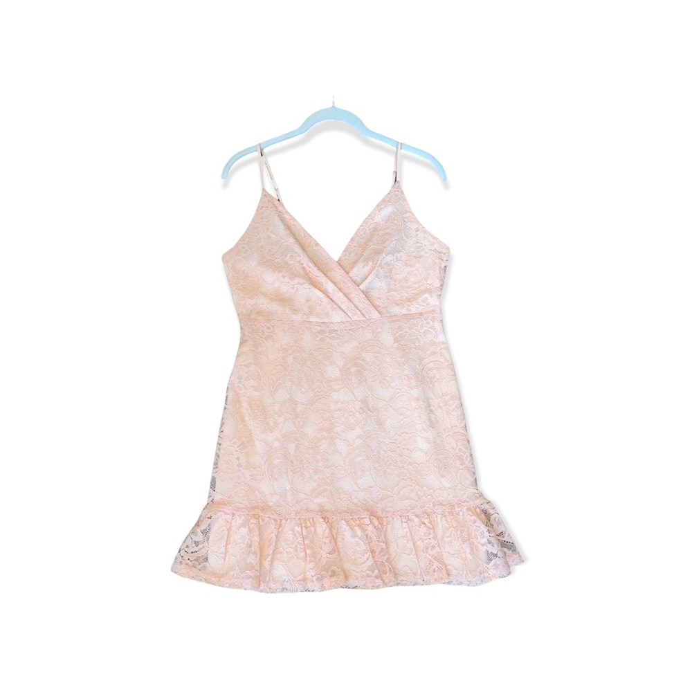 Pink Lace Dress